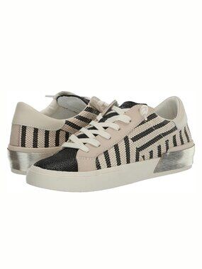 Dolce Vita Zina Patch Sneaker Black & White